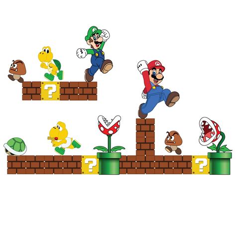 Mario Brothers Wall Decor