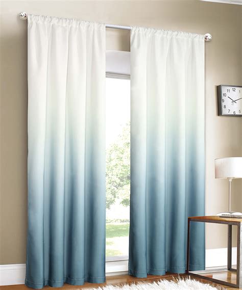 Trendy Ombre Curtains In Cold, Warm and Neutral Hues