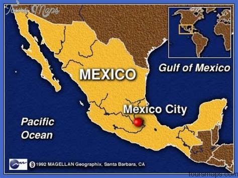 Mexico City Map - ToursMaps.com