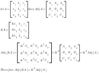 Define Adjoint of a Matrix