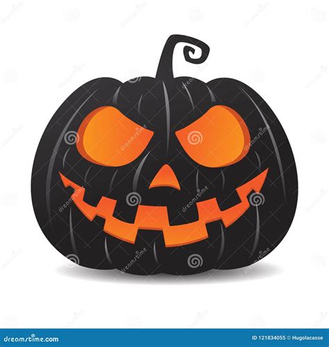 Pumpkin Jack O Lantern Smiley Face Stock Vector - Illustration of ...