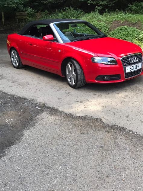 Audi A4 convertible Sline .. 3.2 .... (r32 )pearl red !! | in Mumbles ...