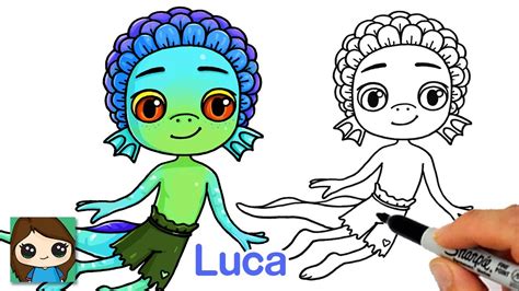 How to Draw Luca Sea Monster