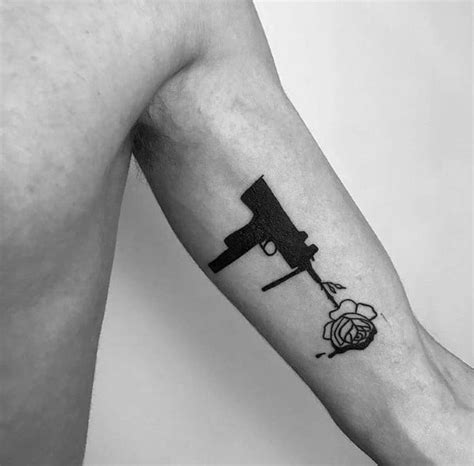 50 Crazy Uzi Tattoo Ideas for Men