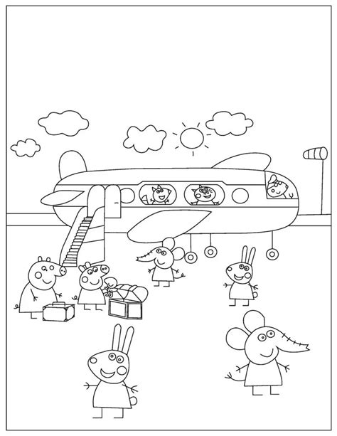 Free PEPPA PIG Coloring Pages for Download (Printable PDF) - VerbNow