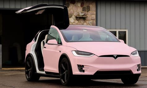 Meet Verity, the bubblegum-pink Tesla Model X | Tesla car, Tesla model ...