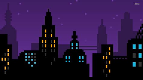 Pixel City Wallpapers - Top Free Pixel City Backgrounds - WallpaperAccess