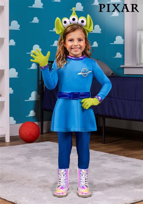 Toddler Disney and Pixar Toy Story Alien Costume for Girls