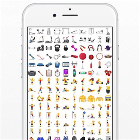 New Fitness Emoji Keyboards