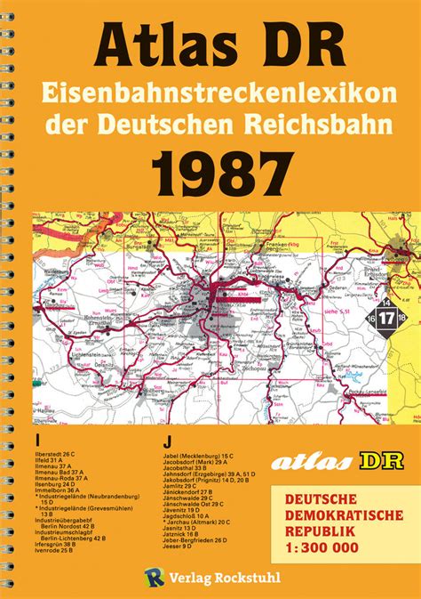 Atlas DR 1987 - Eisenbahnstreckenlexikon der Deutschen Reichsbahn-901-060