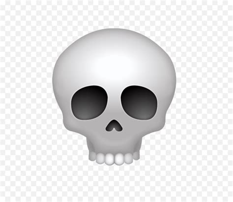 Skull Emoji Transparent Png - Stickpng Skull Emoji Png,Snapchat Ghost ...