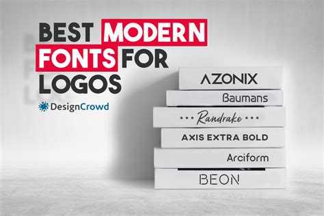 Best Fonts For Modern Logos - PELAJARAN