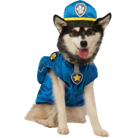 Paw Patrol Chase Dog Costume by Rubies | BaxterBoo