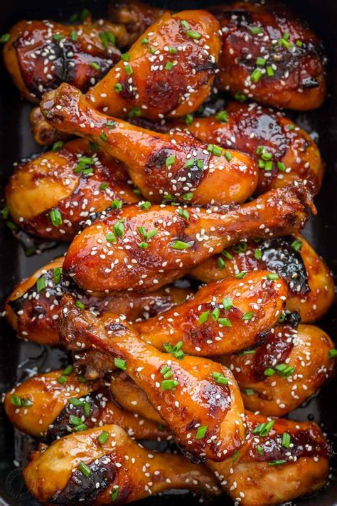 Baked Honey Glazed Chicken Recipe - NatashasKitchen.com