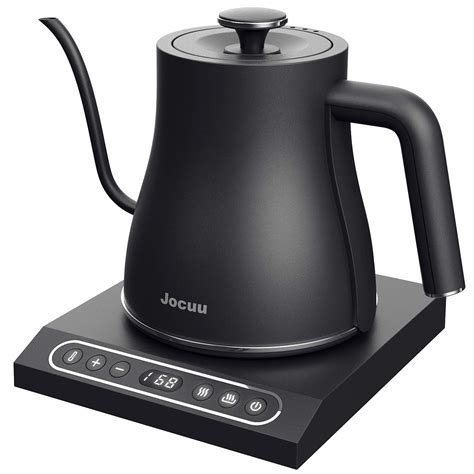 Buy Jocuu Electric Gooseneck Kettle Temperature Variable Control Kettle ...