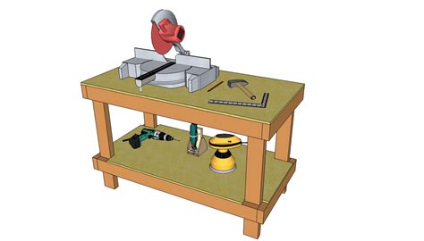 Diy Workbench Plans | MyOutdoorPlans | Free Woodworking Plans and ...