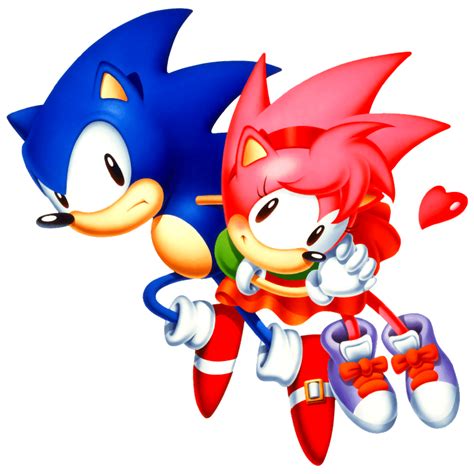 Sonic CD – With Sonic - Amy Rose - Gallery - Sonic SCANF