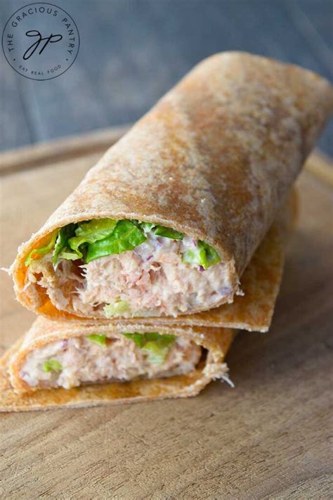 Simple Tuna Wrap Recipe | The Gracious Pantry