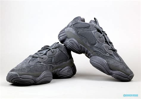 adidas Yeezy 500 "Utility Black" Official Release Info | SneakerNews.com