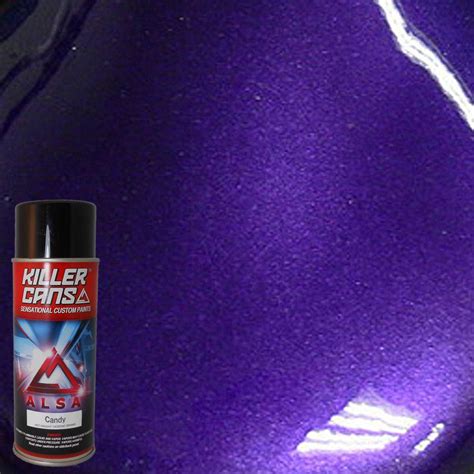 Alsa Refinish 12 oz. Candy Purple Killer Cans Spray Paint-KC-P - The ...