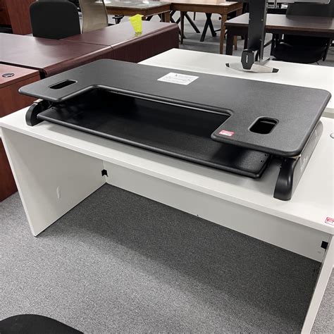 48" VariDesk Black ProPlus 48 Adjustable Desk Top Riser | Office ...