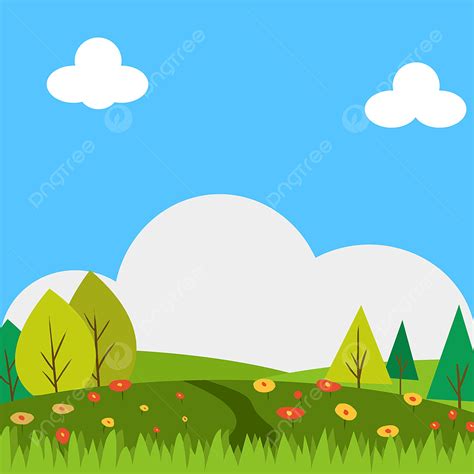 Grass And Sky Hd Transparent, Blue Sky Green Grass Picture, Green Home ...