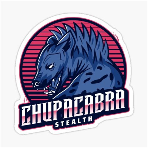 "Chupacabra Mexican Beast" Sticker for Sale by wasbiz | Redbubble