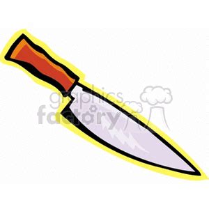 large kitchen knife clipart. Commercial use GIF, JPG, WMF, SVG clipart ...