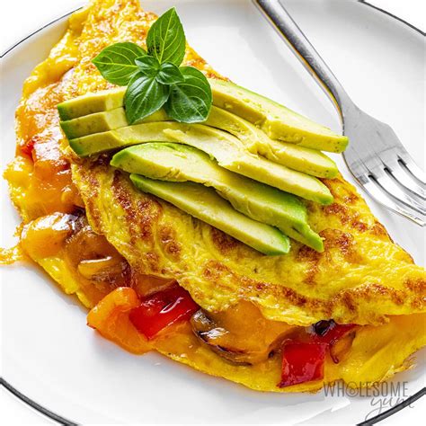 Omelette Recipe (Easy, Fluffy, 10 Filling Ideas!) - Wholesome Yum