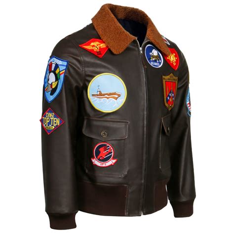 Top Gun Pilot Jacket Tom Cruise Cosplay Costume