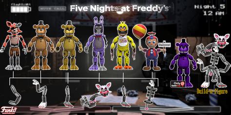 Fnaf Action Figures Wave Fnaf Withered Animatronics Action, 59% OFF