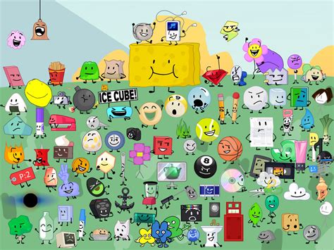 BFDI Characters BFB TPOT asset only by RoyaleMarble363 on DeviantArt