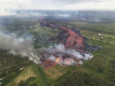 10 am Eruption Update – Rate Of Lava Eruption Increases