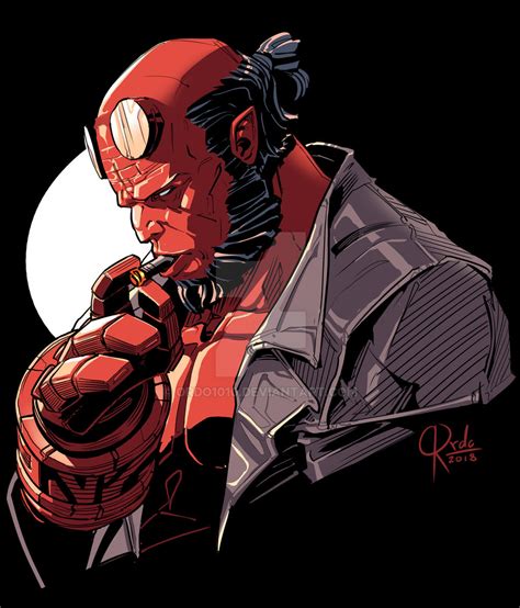 Hellboy by ordo1010 on DeviantArt