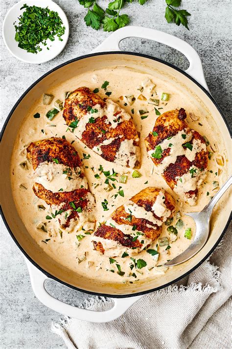 Creamy Cajun Chicken - Downshiftology