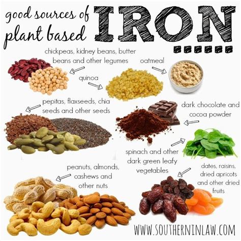 iron plant based | Foods with iron, Nutrition, Healthy