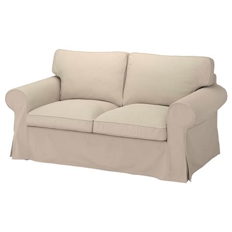 EKTORP 2-seat sofa, Hallarp beige - IKEA