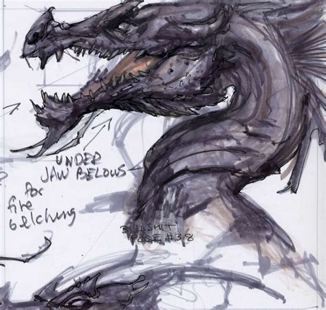 Diary of a Dragonborn — The Elder Scrolls V Skyrim - Dragon concept art ...