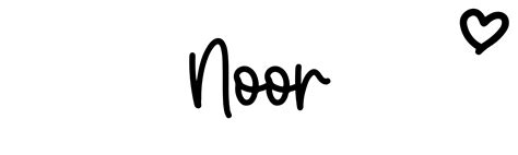 Noor - Click Baby Names