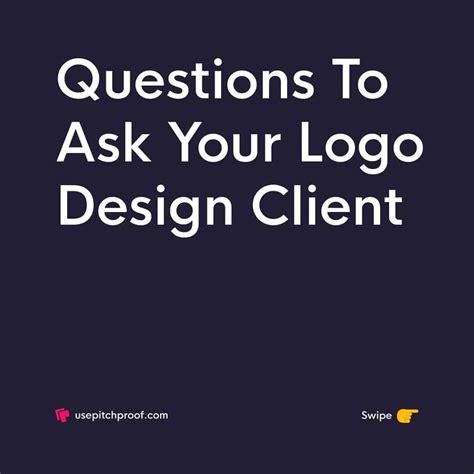 Questions To Ask Your Logo Design Client - The Schedio