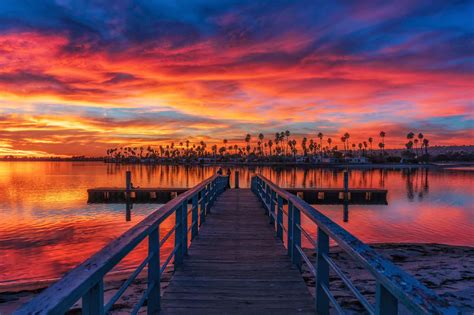 Another Sunset photo - Mission Bay : sandiego