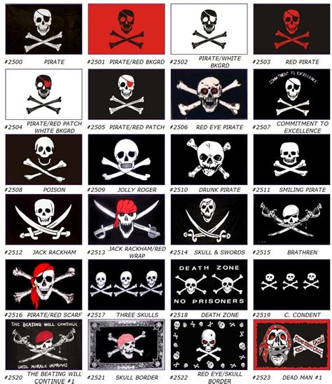 Pirate Flags - El Cheapo Flags | Pirate flag, Pirate images, Pirate tattoo