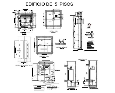 ELEVATOR BLOCKS DETAIL 2D VIEW ELEVATION AND PLAN AUTOCAD FILE