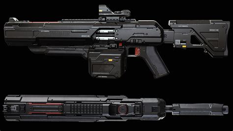 Sergey Tyapkin Portfolio - Assault Rifle Concept