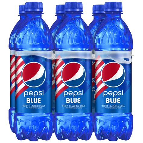 FRESH 6 Pk 16.9oz Pepsi Blue-IT'S BACK!! - Soda Emporium