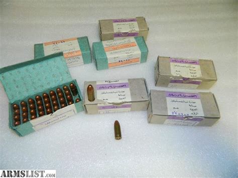 ARMSLIST - For Sale: 9mm FMJ SMG ammo