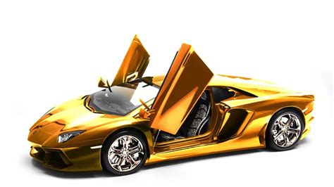 Gold Lamborghini Aventador LP700-4 scale model to fetch €3.5m at auction