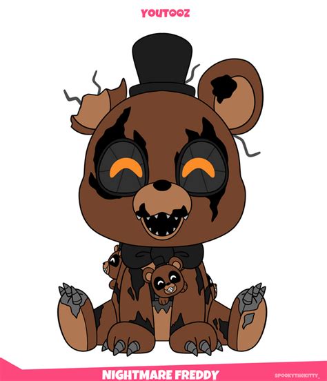 Nightmare Foxy plush concept : r/Youtooz