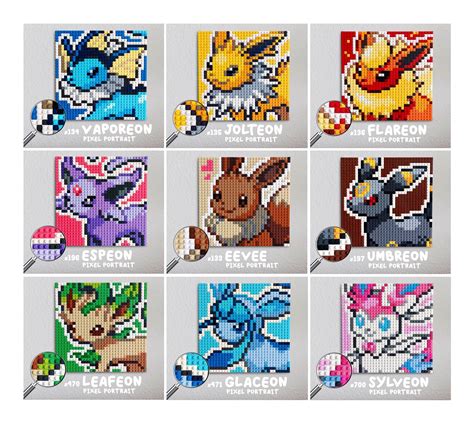 Pokemon Pixel Art Eevee