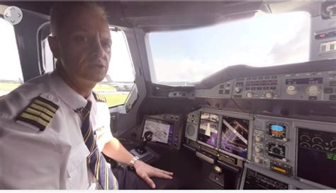 Emirates A380 Cockpit